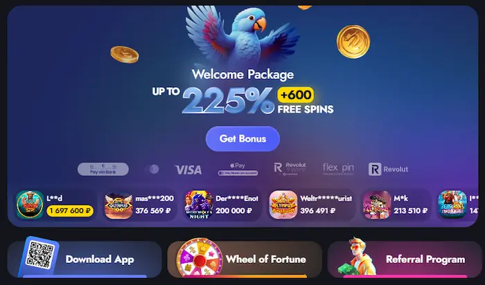 Martin Casino bonus