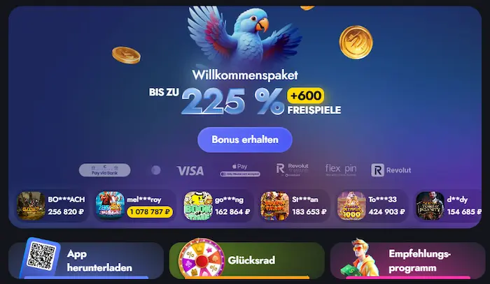 Martin Casino bonus